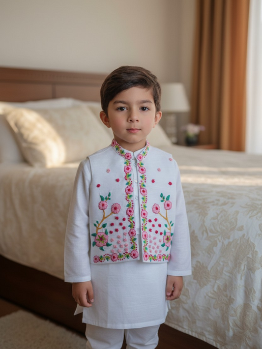 Pink floral set 3 piece