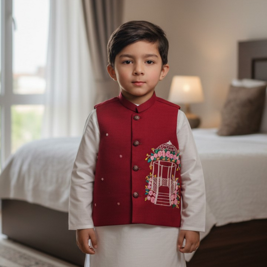 shamiana waistcoat 1 piece