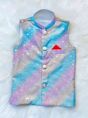 Royal nebula waistcoat 1 piece