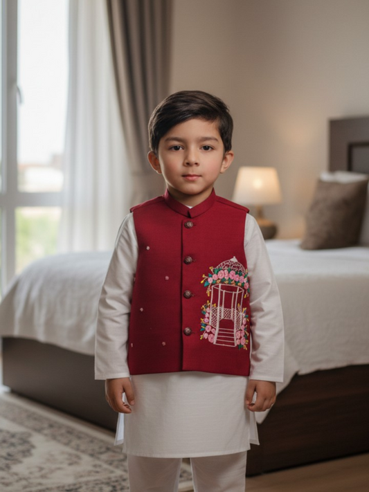 shamiana waistcoat 1 piece