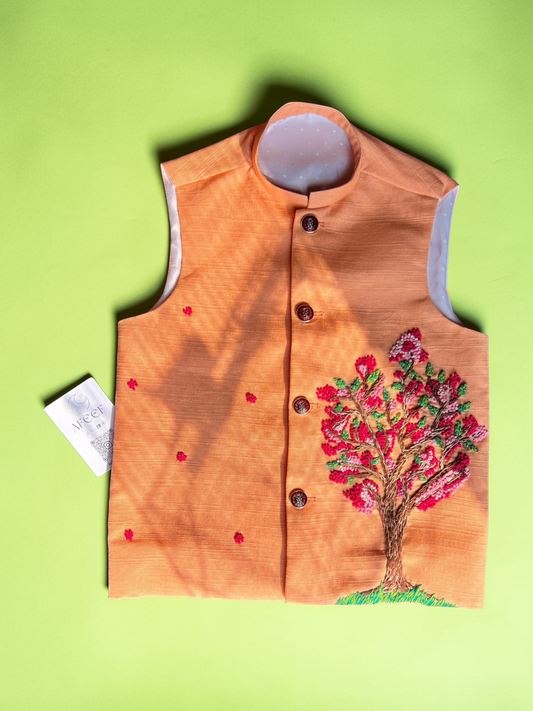 Gul shajar waistcoat 1 piece