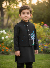Gul shajar black 3 piece