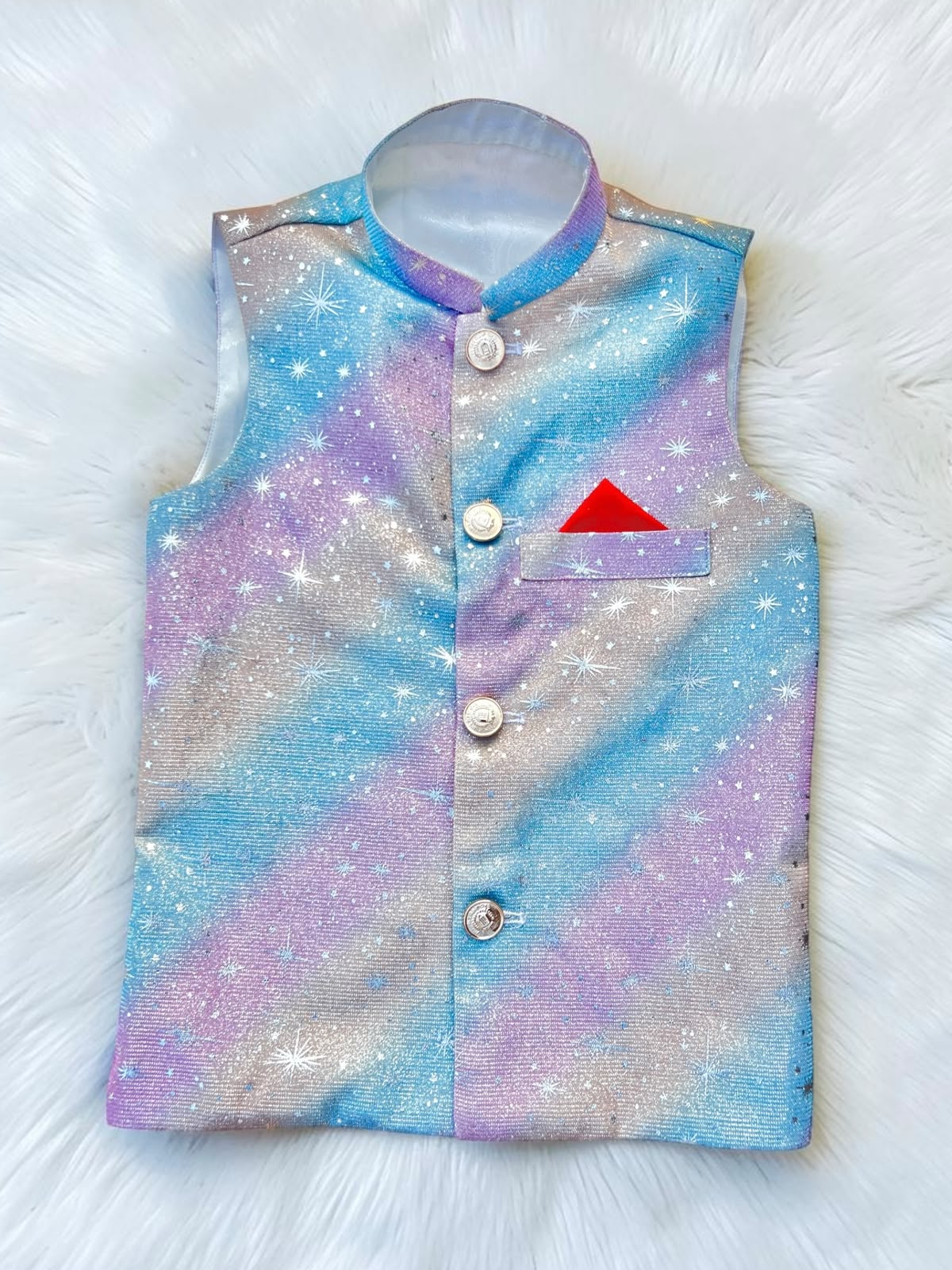Royal nebula waistcoat 1 piece